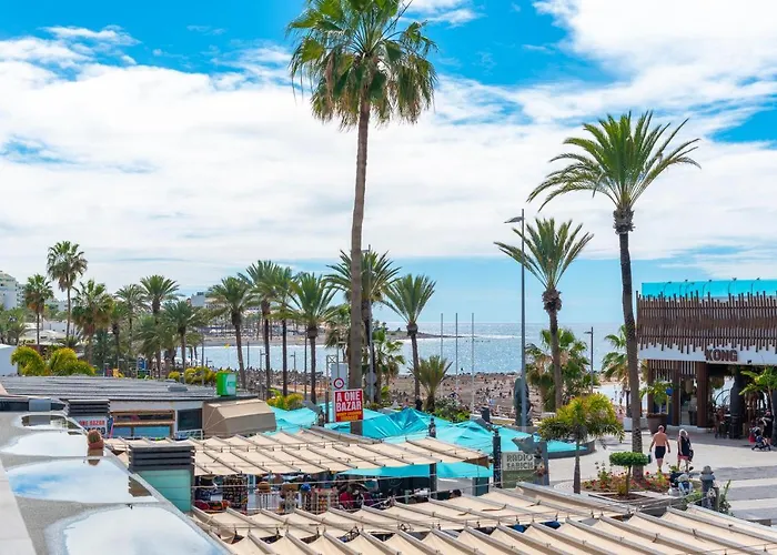 Beachfront Studio Full Seaview Playa Las Americas